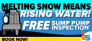 Free sump pump inspection with Logan Services - offer valid Feb 2026